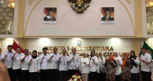 Musyawarah Palang Merah Indonesia (PMI) Kota Palembang memilih Dewi Sastrani Ratu Dewa Ketua PMI Palembang, Rabu (15/1/2025). Foto: Kominfo Palembang.