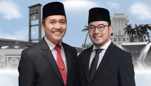 Paslon Walikota dan Wakil Walikota Palembang terpilih, Ratu Dewa dan Prima Salam. Foto: Dok Tim RDPS.