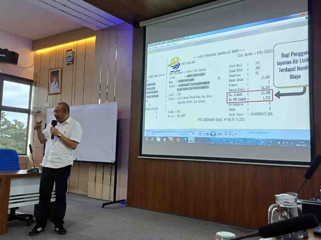 Direktur Utama Perumda Tirta Musi Andi Wijaya, Andi Wijaya. Foto: Dok Sumselheadline.