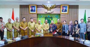 Wabup Muba, Rohman dan jajaran bersama tim BPK Perwakilan Sumsel, Selasa (25/2/2025). Foto: Kominfo Muba.