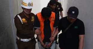Stefanus Ricard, terpida kasus penganiyaan anak, dibeku tim Kejati Sumsel, setelah sempat buron. Foto: Dok Kejati Sumsel.