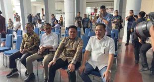 Bupati Muba terpilih, M Toha Tohet bersama Gubernur Sumsel teripilih, Herman Dereu jelang cek kesehatan di Jakarta, Minggu (16/2/2025). Foto: Kominfo Muba.