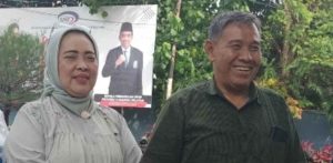 Ketua Forum Silaturahmi Cabang Olahraga (FORSICABOR) Sumsel, Lidayanto bersama Sekretaris FORSICABOR, Cik Naya. Foto: Sumselheadline/Fer.