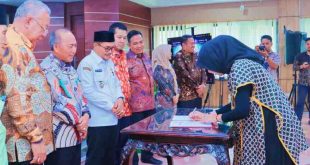 Pemerintah Kabupaten Musi Banyuasin (Muba) menggelar Forum Konsultasi Publik Rancangan Awal RPJMD Kabupaten Musi Banyuasin Tahun 2025 - 2029 di Auditorium Pemkab Muba, Kamis (20/3/2025). Foto: Kominfo Muba.