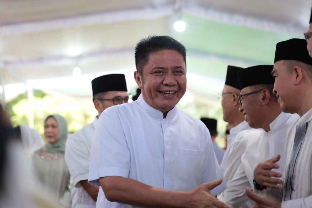 Gubernur Sumsel, Herman Deru safari Ramadan dengan jajaran Pemkot Palembang, Sabtu (15/3/2025). Foto: Humas Pemprov Sumsel.