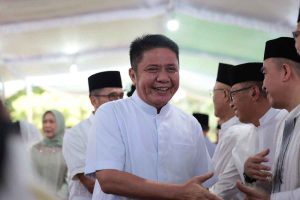 Gubernur Sumsel, Herman Deru safari Ramadan dengan jajaran Pemkot Palembang, Sabtu (15/3/2025). Foto: Humas Pemprov Sumsel.