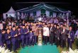 Wawako Palembang, Prima Salam bersama para kafilah yang menjadi juara umum pada STQH Sumsel di PALI, Minggu (27/4/2025) malam. Foto: Kominfo Palembang.