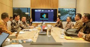 Bupati Muba, HM Toha didampingi sejumlah pejabat mengunjungi Kemenkes di Jakarta, Selasa (22//4/2025). Foto: Kominfo Muba.