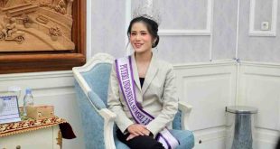 Badia Inayah Sazrade, finalis Putri Indonesia 2025 perwakilan Sumatera Selatan 2. Foto: Kominfo Palembang.
