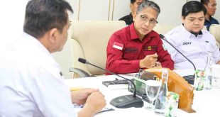 Bupati Muba, HM Toha menerima audiensi Direktur Utama Petro Muba, Khadafi dan jajaran, Rabu (8/4/2025). Foto: Kominfo Muba.
