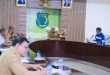 Sekda Muba, Apriyadi memimpin rapat pembahasan permohonan rekomendasi izin pemanfaatan bagian-bagian jalan kabupaten dan desa untuk pembangunan flyover, yang digelar di Ruang Rapat Serasan Sekate, Selasa (6/5/2025). Foto: Kominfo Muba.