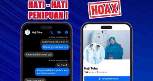 Ilustrasi akun medsos mencatut nama HM Toha, Bupati Muba. Foto: Kominfo Muba.