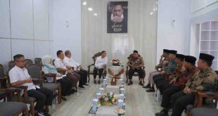 Pengurus LDII Palembang audiensi dengan Walikota Palembang, Ratu Dewa, Rabu (28/5/2025). Foto: Kominfo Palembang,