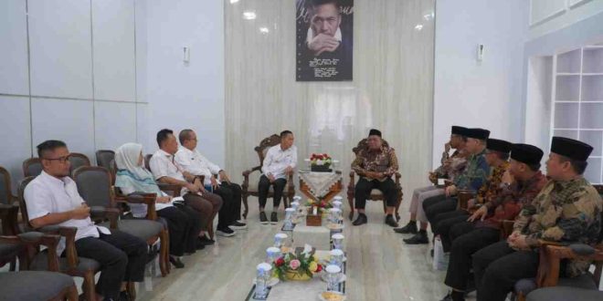 Pengurus LDII Palembang audiensi dengan Walikota Palembang, Ratu Dewa, Rabu (28/5/2025). Foto: Kominfo Palembang,