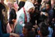Ketua Tim Penggerak (TP) Pemberdayaan dan Kesejahteraan Keluarga (PKK) sekaligus Pembina Pos Layanan Terpadu (Posyandu) Sumatera Selatan (Sumsel) Hj Febrita Lustia HD memberikan Pembinaan kepada 2 Posyandu di Kota Palembang, Sabtu (17/5/2025). Foto: Humas Pemprov Sumsel.