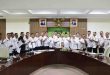Rapat pembentukan Kelompok Kadarkum dan pendaftaran pelatihan paralegal angkatan II di Ruang Rapat Serasan Sekate, Sekretariat Daerah Kabupaten Muba, Rabu (21/5/2025). Foto: Kominfo Muba.