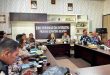 Kepala Dinas Komunikasi dan Informatika (Diskominfo) Provinsi Sumatera Selatan Rika Efianti memimpin rapat koordinasi bersama para kepala Kominfo se-Sumsel, termasuk Kadis Kominfo Muba ,Herryandi Sinulingga AP, Kamis (8/5/2025). FDoto: Kominfo Muba.