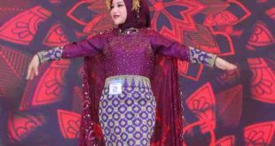 Salah satu peserta lomba Fashion Show yang digekar BI Sumbagsel, Minggu (25/5/2025). Foto: Kominfo Palembang.