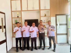Jajaran Kominfo dan polisi di Muba, siap berkolborasi berantas penyalahgunaan m,edia sosial. Foto: Kominfo Muba.