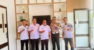 Jajaran Kominfo dan polisi di Muba, siap berkolborasi berantas penyalahgunaan m,edia sosial. Foto: Kominfo Muba.
