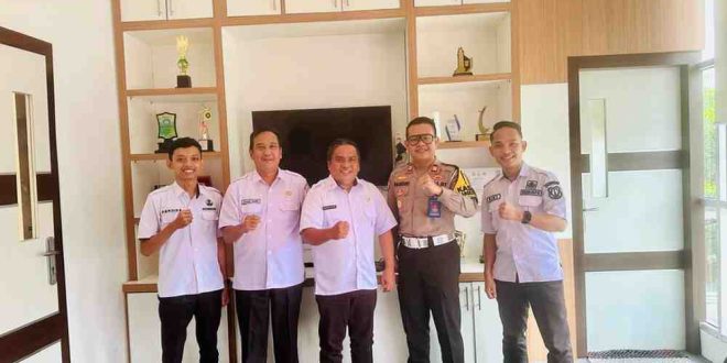 Jajaran Kominfo dan polisi di Muba, siap berkolborasi berantas penyalahgunaan m,edia sosial. Foto: Kominfo Muba.