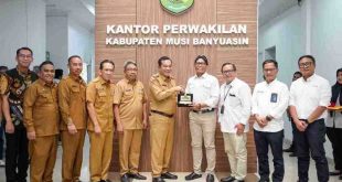 Bupati H. M. Toha dan Wakil Bupati Rohman, akan menjalin kerjasama dengan Kementerian Energi dan Sumber Daya Mineral (ESDM) serta Repsol Sakakemang B.V. Foto: Dok Kominfo MUba.