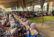 Suasana Haflah Milad ke-36 dan Tasyakuran Kelas Akhir Ponpes Ash-Shiddiqiyah di Desa Rantau Kasih, Kecamatan Lawang Wetan, Senin (26/5/2025).