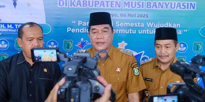 Bupati Muba, HM Toha. Foto: Kominfo Muba.