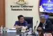 Gubernur Sumsel, Herman Deru saat bertemu Head of Indonesia Affairs and Policy AirAsia Indonesia, Eddy Krismeidi Soemawilaga, Senin (2/6/2025). Foto: Humas Pemprov Sumsel.