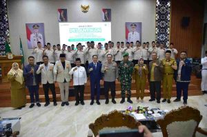 Walikota Palembang, Ratu Dewa menghadiri pelantikan Pimpinan Daerah Pemuda Muhammadiyah Kota periode 2024 - 2028 bertempat di Rumah Dinas Wali Kota, Senin (23/6/2025). Foto: Kominfo Palembang.