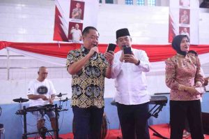Wagub Sumsel, Cik Ujang saat melakukan monitoring percepatan pembentukan Koperasi Merah Putih di Lahat, Senin (9/6/2025). Foto: Humas Pemprov Sumsel.