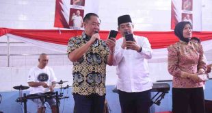 Wagub Sumsel, Cik Ujang saat melakukan monitoring percepatan pembentukan Koperasi Merah Putih di Lahat, Senin (9/6/2025). Foto: Humas Pemprov Sumsel.