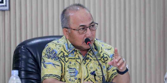 Sekda Muba, Dr Apriyadi saat bnerada di Dinas Kehutanan Sumsel, Selasa (3/6/2025). Foto: Kominfo Muba.