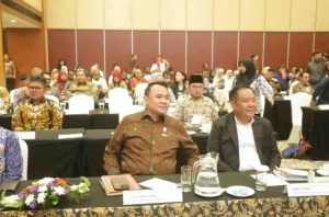 Wagub Sumsel, Cik Ujang menghadiri RUPS PTBA di jakarta. Foto: Humas Pemprov Sumsel.