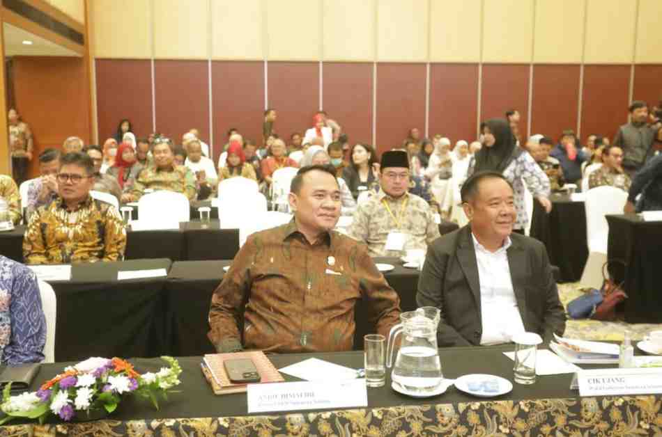 Wagub Sumsel, Cik Ujang menghadiri RUPS PTBA di jakarta. Foto: Humas Pemprov Sumsel.