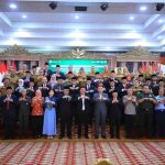 Gubernur Sumsel, Dr H Herman Deru usai memimpin langsung penandatanganan kesepakatan kerja sama pencegahan perkawinan anak dan perlindungan hak pasca perceraian di Griya Agung Palembang, Selasa (22/7/2025). Foto: Humas Pemprov Sumsel.