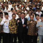 Gubernur Sumsel Herman Deru hadir langsung pada pelantikan pengurus APKASI 2025-2030 di Jakarta, Kamis 917/7/2025). Foto: Humas Pemprov Sumsel.