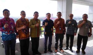 Walikota Palembang, Ratu Dewa menerima jajaran pimpinan Bank Indonesia (BI) Perawakilan Sumsel, Kamis (31/7/2025). Foto: Kominfo Palembang.