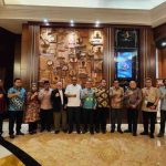 Bupati Muba H M Toha hadir langsung dalam kegiatan rapat Musyawarah Nasional (Munas) V Tahun 2025 Asosiasi Daerah Penghasil Migas dan Energi Terbarukan (ADPMET) tahun 2025 di Hotel JW Marriot, Jakarta, Jumat (18/7/2025). Foto: Kominfo Muba.