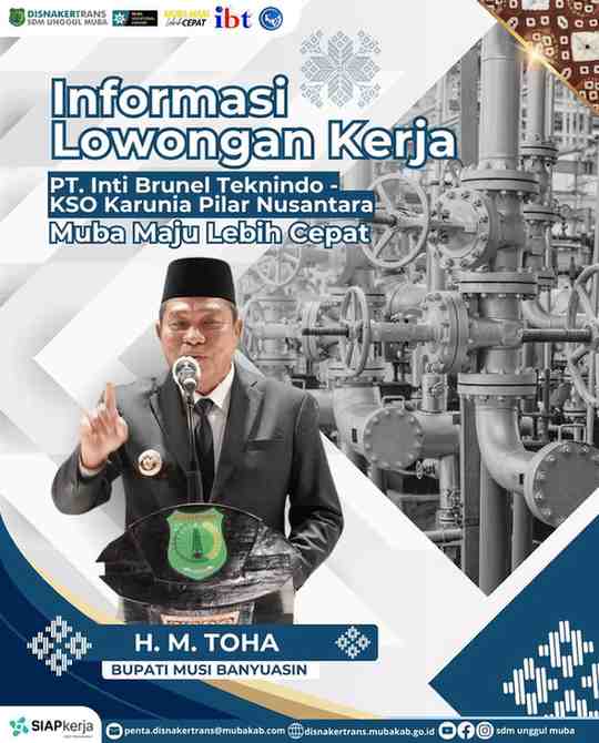 Penerimaan tenaga kerja industri migas bagi putra daerah Muba. Foto: Kominfo Muba.