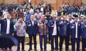 Wagub Sumsel, Cik Ujang saat menghadiri pembukaan Rapimnas Karang Taruna, Minggu (20/7/2025). Foto: Humas Pemprov Sumsel.