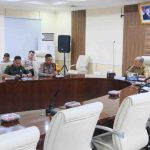 Suasana rapat persiapan Kejuaraan Daerah (Kejurda) IMI Sumsel BAF Drag Race dan Drag Bike Championship 2025 Putaran ke-2 di Ruang Serasan Sekate, Sekayu, Selasa (22/7/2025). Foto: Kominfo Muba.