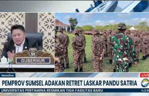 Gubernur Sumsel, Herman Deru saat menjadi narasumber di program Newsline Metro TV, Selasa (2/7/2025). Foto: Humas Pemprov Sumsel.