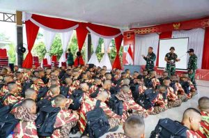 Para pelajar SMA dari berbagai sekolah di Sumsel mengikuti retret di Perkemahan Gandus Palembang. Foto: Humas Pemprov Sumsel.