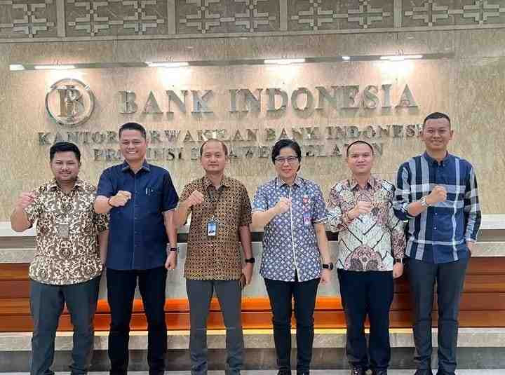 Kepala Biro Humas dan Protokol Pemprov Sumsel, Tony Kurniawan, S.S., MM mewakili Gubernur Sumsel Dr. H. Herman Deru, M.M., melakukan kunjungan ke Kantor Perwakilan Bank Indonesia Sulawesi Selatan, Jumat (8/8) siang. Foto: Humas Pemprov Sumsel.