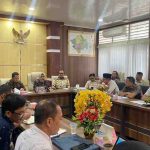 Para perwakilan Pemkab Muba menggelar diskusi dengan pejabat Pemprov Sumsel. Foto: Kominfo Muba.