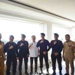 Komandan Batalyon A Talang Kelapa, Kompol Irfan Abdul Gofar dan tim bersilaturrahim ke Walikota Palembang, Ratu Dewa, Selasa (26/8/2025). Foto: Kominfo Palembang.
