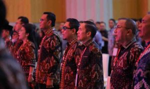 Walikota Palembang Ratu Dewa hadir pembukaan Rapat Kerja Nasional (Rakernas) XI Jaringan Kota Pusaka Indonesia (JKPI) yang digelar di Kota Yogyakarta pada 5–9 Agustus 2025. Foto: Kominfo Palembang.