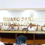 Anggota DPRD Sumsel Dapil Kota Palembang saat bertemu Walikota Palembang, Ratu Dewa, Kamis (28/8/2025). Foto: Sumselheadline/Pitria.
