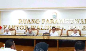 Anggota DPRD Sumsel Dapil Kota Palembang saat bertemu Walikota Palembang, Ratu Dewa, Kamis (28/8/2025). Foto: Sumselheadline/Pitria.